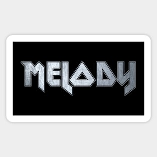 Heavy metal Melody Sticker